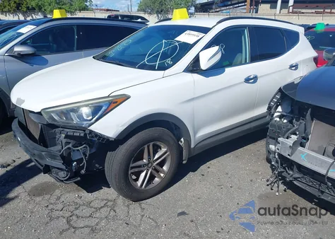 2017 Hyundai Santa Fe Sport 2.4L from USA, damaged, VIN 5XYZU3LB7HG444735